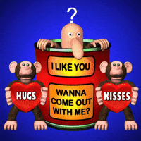 I Like You Kisses GIF