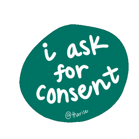 No Means No Sexual Assault Sticker by Texas Tech University RISE