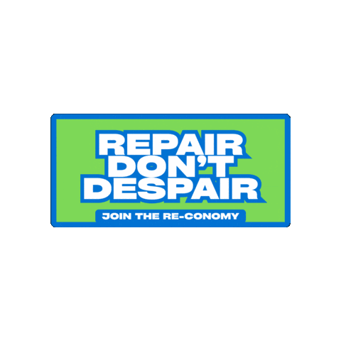 Repair Sticker by Reuse Alliance