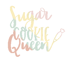 Cookie Decorating Piping Bag Sticker