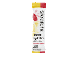 Strawberry Lemonade Hydration Sticker by Skratch Labs