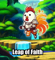 Leap Of Faith Wisdom GIF by Zorooster