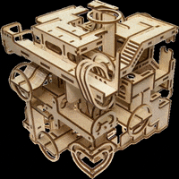 Intrism puzzle 3dpuzzle intrism woodenpuzzle GIF