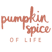 Pumpkin Spice Fall Sticker