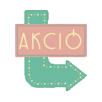 szputnyikshop pink green neon arrow Sticker