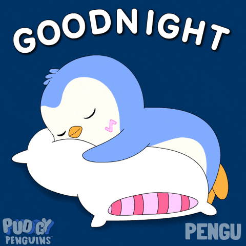 Sleepy Good Night GIF by Pudgy Penguins