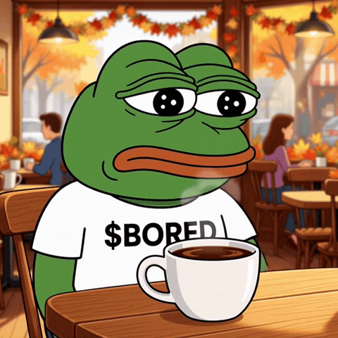 bored at caffee
