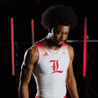 Track Field Go Cards GIF by Louisville Cardinals