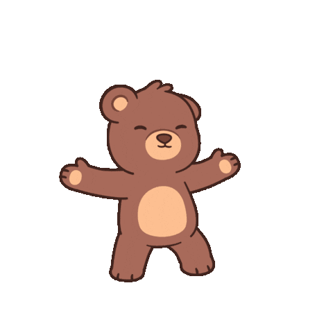 In Love Hug Sticker by BEARISH