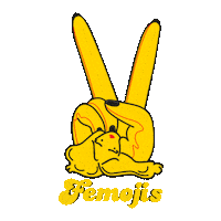 hand no Sticker by FEMOJI