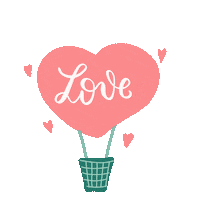 Love You Heart Sticker