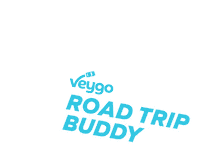 Driving Road Trip Sticker by Veygo