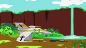 space ship GIF by South Park 