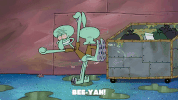 season 9 squid defense GIF by SpongeBob SquarePants