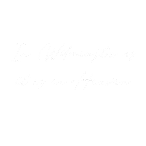 In Wilmington As It Is In Heaven Sticker