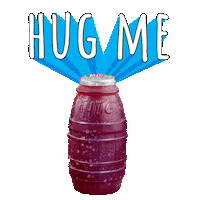 hug me fruit punch Sticker by Little HUG Fruit Barrels