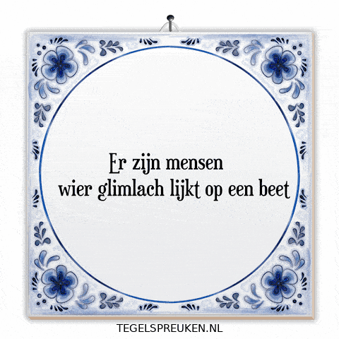 Beet Spanning GIF by Tegelspreuken.nl