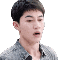 Sad Korean Sticker