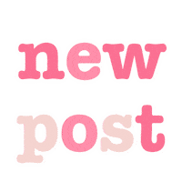New Post Sticker