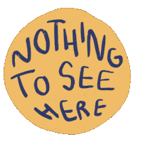 Nothing To See Here Censor Sticker