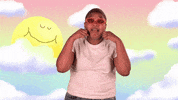 In The Clouds Pastel GIF