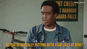 TallBoyz scared fear afraid danger GIF