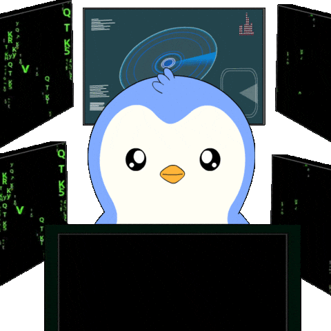 Coding Artificial Intelligence GIF by Pudgy Penguins
