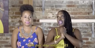 what the health bs GIF by Blavity