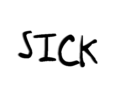 Sick Words Sticker