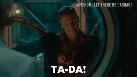 Woody Harrelson Reaction GIF by Venom Movie