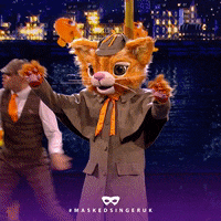 Cat Singing GIF by The Masked Singer UK & The Masked Dancer UK