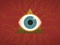 illuminati watching you GIF
