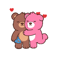 I Am Always With You Teddy Bear Sticker by BEARISH