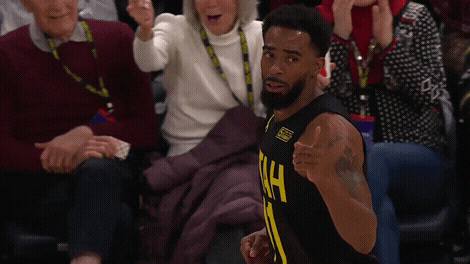 Mike Conley Sport GIF by Utah Jazz