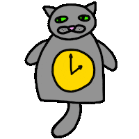 Control Center Cat Sticker
