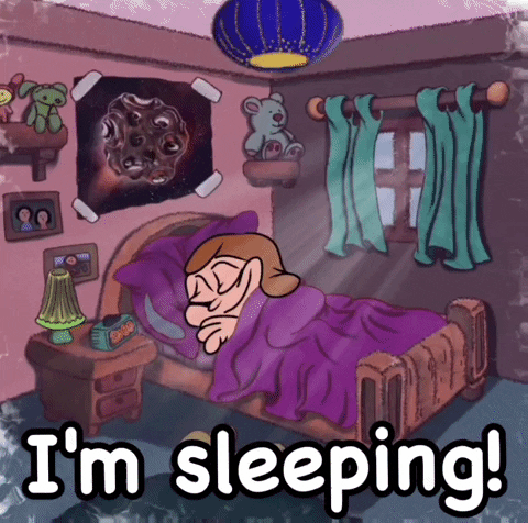 Sleep Bed Time GIF by Elnaz  Abbasi