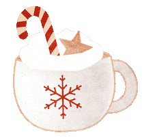 Hot Chocolate Christmas Sticker by SoulRoboX s.r.l.