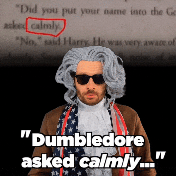 Sarcastic Harry Potter GIF