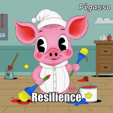Peace Strength GIF by The Pigasso