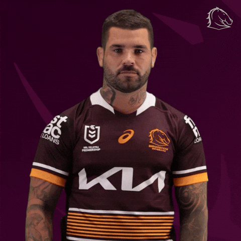 Point Pointing GIF by BrisbaneBroncos