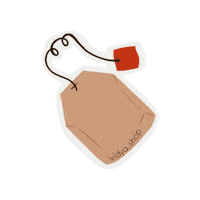 Tea Time Christmas Sticker by Vidya