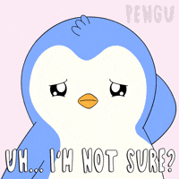 Confused Penguin GIF by Pudgy Penguins