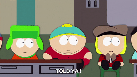 talking eric cartman GIF by South Park 