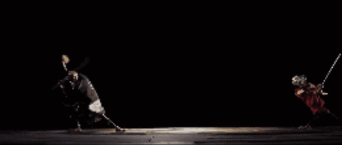 pugkanudo giphygifmaker samurai short film stop-motion GIF