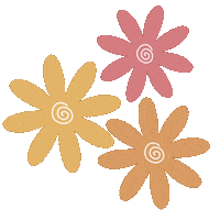 Pink Flowers Sticker