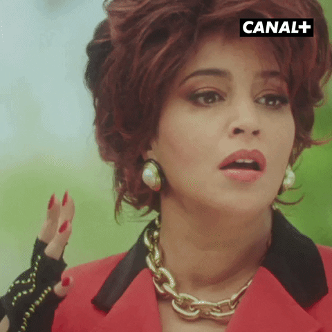 Leila Bekhti Reaction GIF by CANAL+