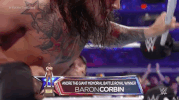 baron corbin wrestling GIF by WWE