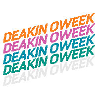 uni oweek Sticker by Deakin University