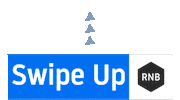 Swipe Up Sticker by RednBlue