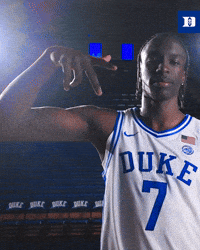Dukembb Dame GIF by Duke Men's Basketball